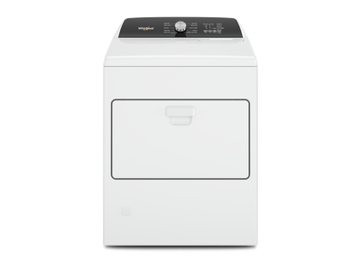 Whirlpool White Gas Dryer with Moisture Sensing (7.0 Cu.Ft) - WGD5010LW