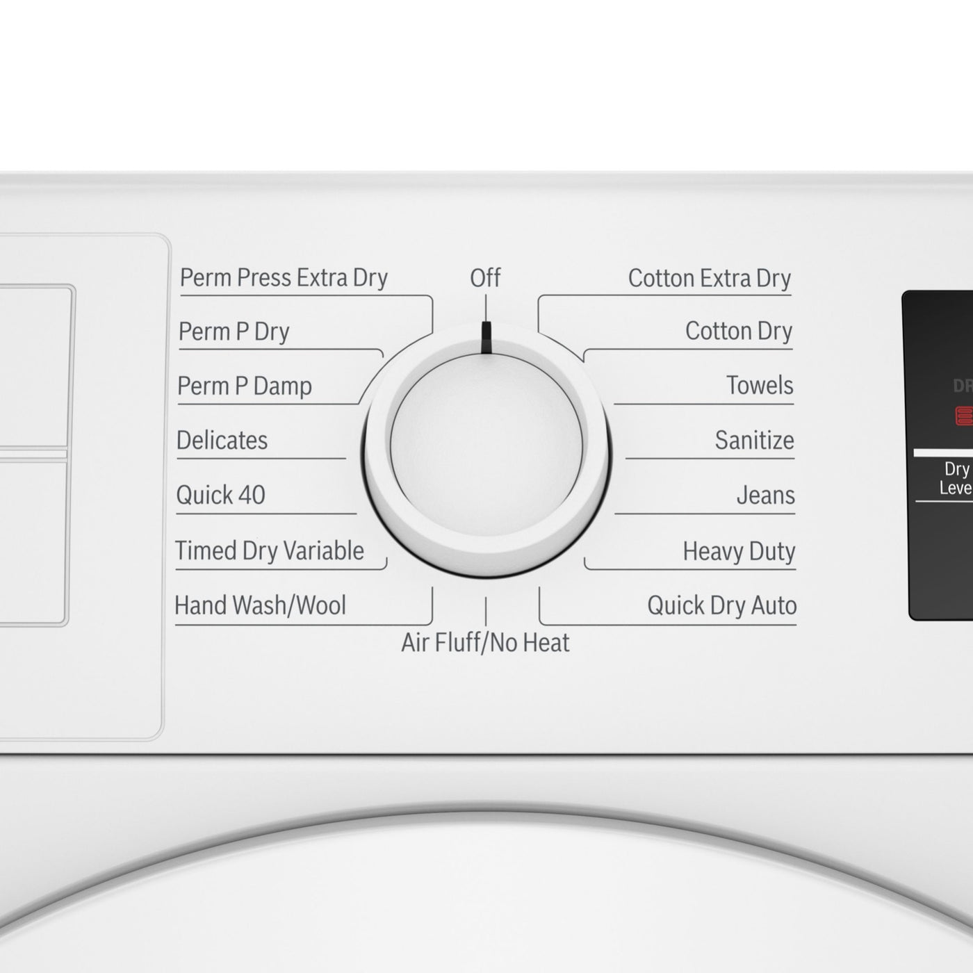 Bosch White 24" 300 Series Condensate Dryer (4.0 Cu.Ft) - WTG86403UC