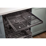 Whirlpool 24" Fingerprint Resistant Stainless Steel Dishwasher with 3rd Rack (47 dBA) - WDTA50SAKZ