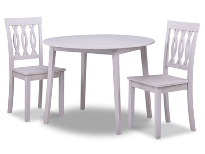 Winter 3-Piece Drop Leaf Dining Set - Antique White