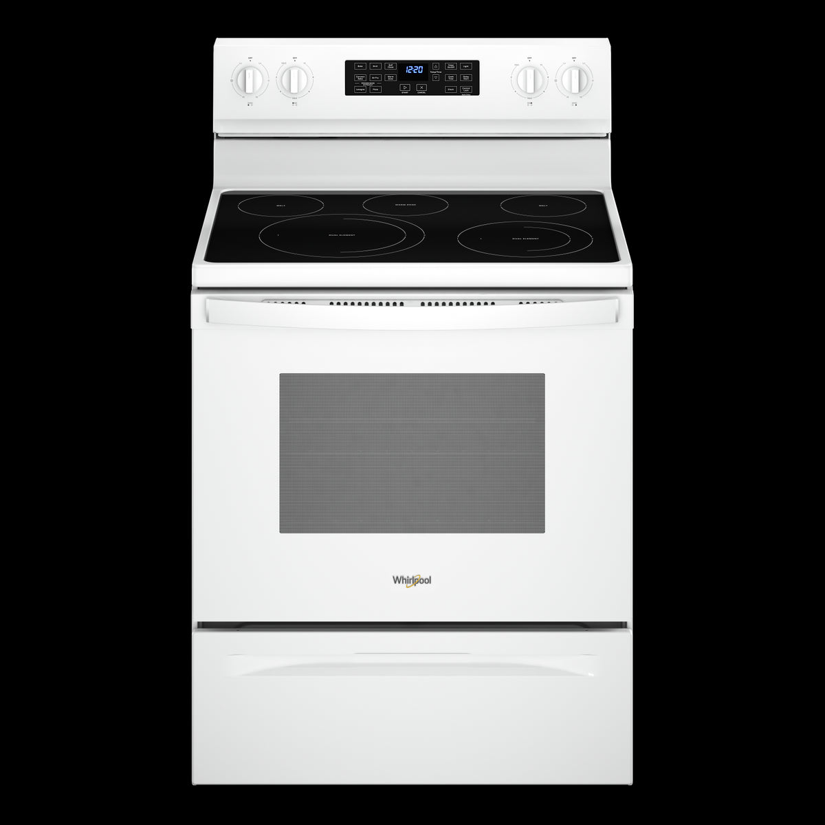Whirlpool White 30" 5in1 Range with AirFry (5.3 Cu Ft) YWFE550S0LW Leon's