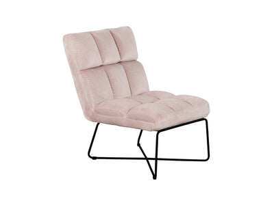 Zana Accent Chair - Rose