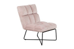 Zana Accent Chair - Rose
