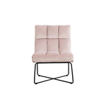 Zana Accent Chair - Rose