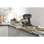 KitchenAid Cast Iron Black Artisan® Series 5 Quart Tilt-Head Stand Mixer - KSM150PSBK