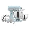 KitchenAid Mineral Water Blue Artisan® Series Tilt-Head Stand Mixer with Premium Accessory Pack - KSM195PSMI