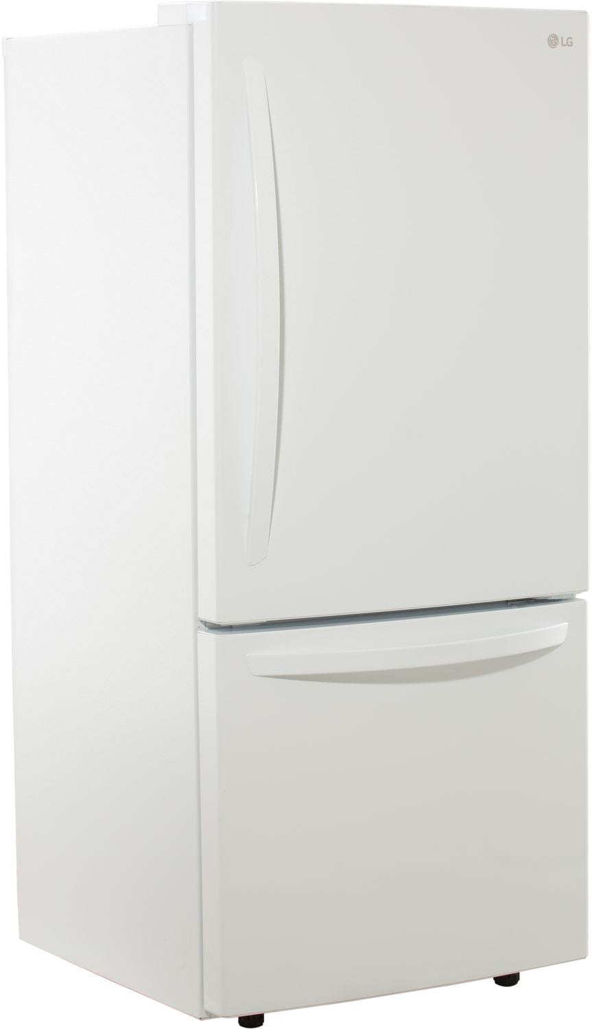 LG White Bottom-Freezer Refrigerator (22.1 Cu. Ft.) - LDNS22220W