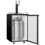 Danby Silver Dual Tap Keg Cooler (5.4 Cu. Ft.) - DKC054A1BSL2DB