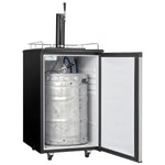 Danby Silver Single Tap Keg Cooler (5.4 Cu. Ft.) - DKC054A1BSLDB