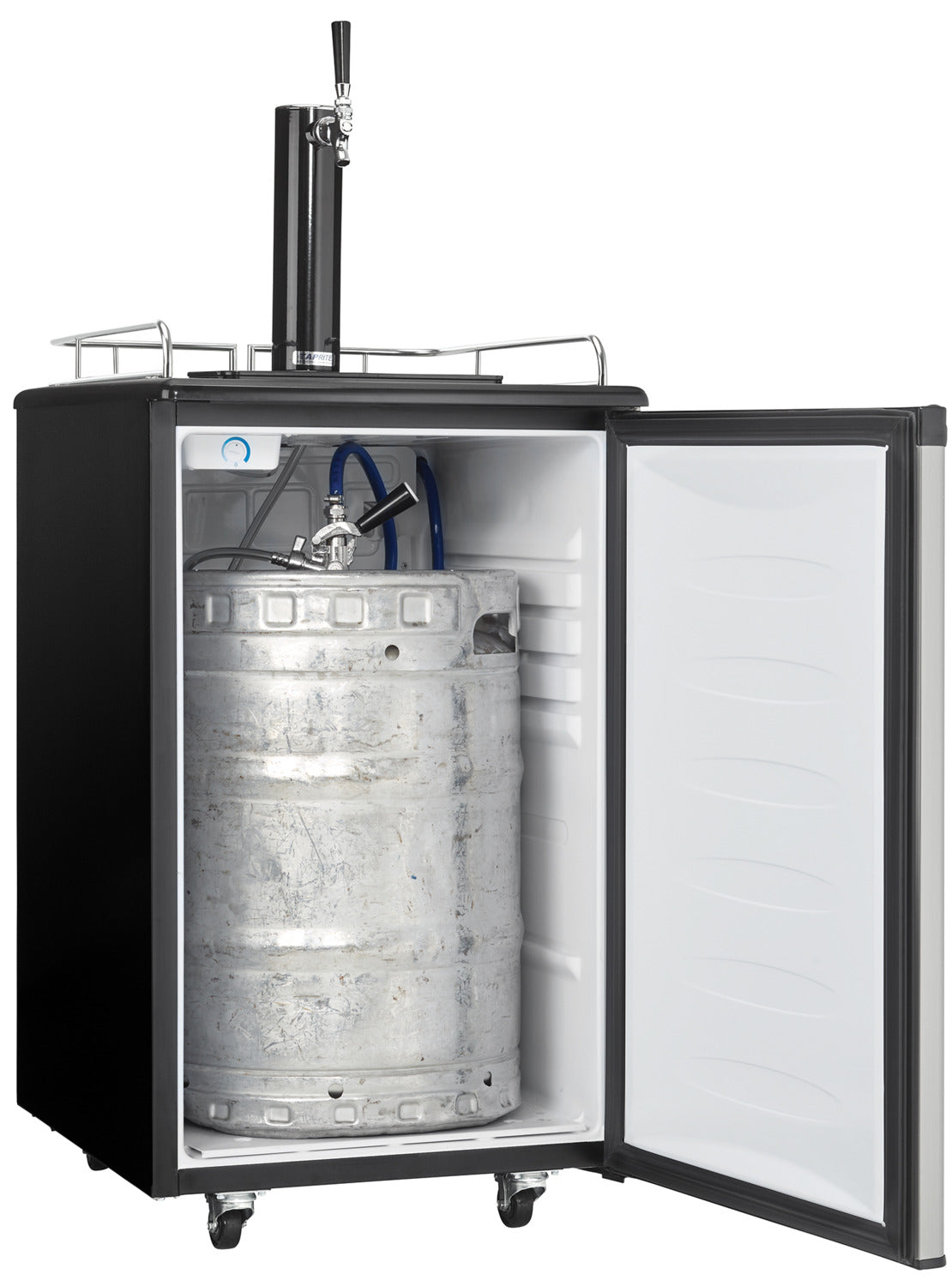 Danby Silver Single Tap Keg Cooler (5.4 Cu. Ft.) - DKC054A1BSLDB