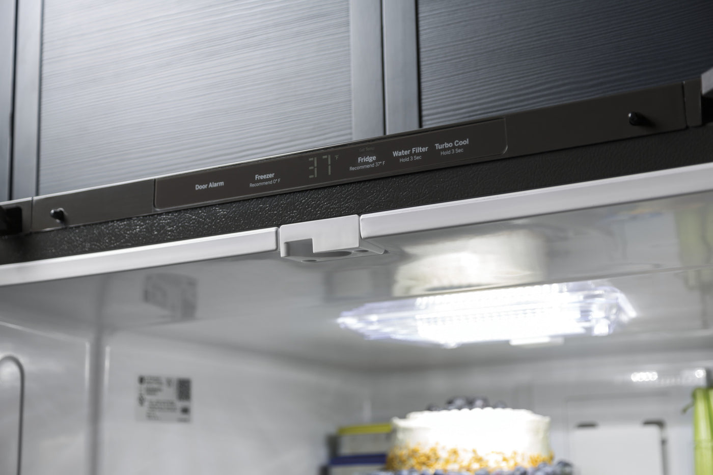 GE Black Counter-Depth French Door Refrigerator (18.6 Cu. Ft.) - GWE19JGLBB