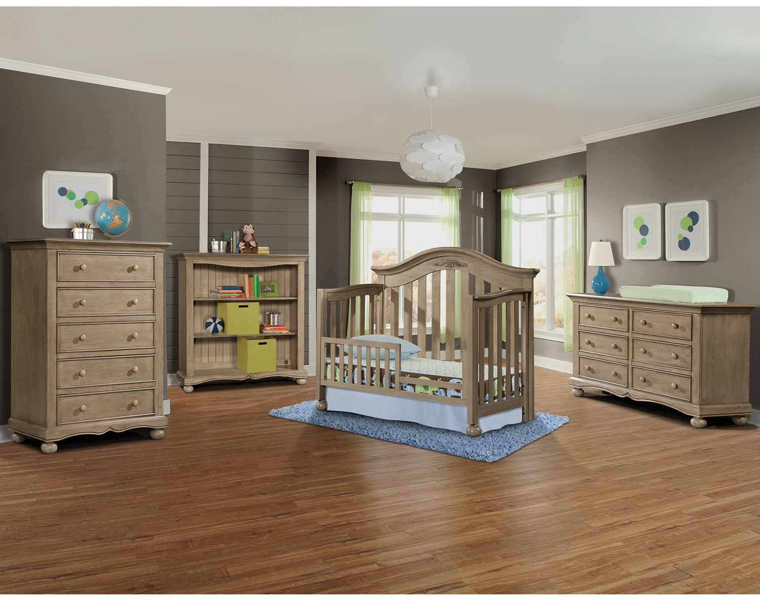 Darcy Convertible Crib - Vintage Neutral