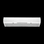 Whirlpool White 30" 270 CFM Range Hood with Dishwasher-Safe Grease Filter - WVU17UC0JW