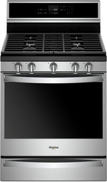 Whirlpool Stainless Steel Freestanding Gas True Convection Range (5.8 Cu. Ft.) - WFG975H0HZ