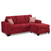 Fava Chaise Sofa - Red