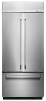 KitchenAid Stainless Steel French Door Refrigerator (20.8 Cu. Ft.) - KBFN406ESS