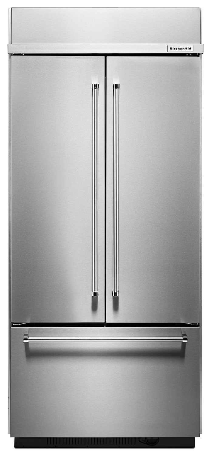 KitchenAid Stainless Steel French Door Refrigerator (20.8 Cu. Ft.) - KBFN406ESS