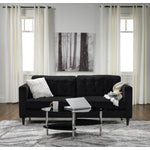 Anthena Sofa and Chair Set - Charcoal