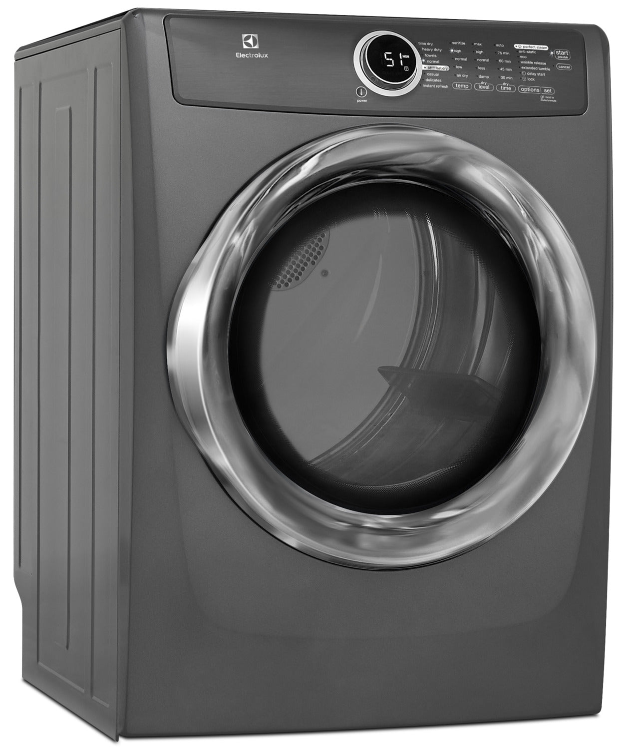 Electrolux Titanium Electric Dryer (8.0 Cu. Ft) - EFMC517STT