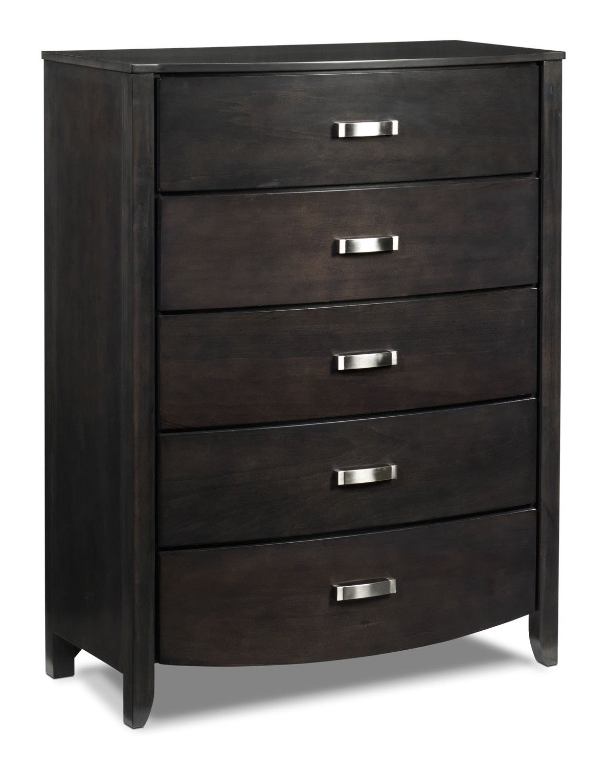 Cinema 5-Drawer Chest - Charcoal