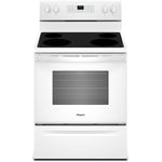 Whirlpool White Freestanding Electric True Convection Range (5.3 Cu. Ft.) - YWFE521S0HW