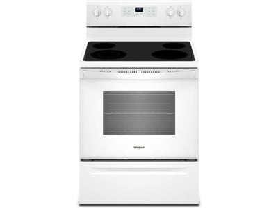 Whirlpool White Freestanding Electric True Convection Range (5.3 Cu. Ft.) - YWFE521S0HW