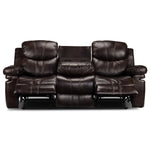 Barcelona II Reclining Sofa - Dark Brown