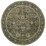 Angelica W7125CL Distressed Traditional Area Rug (7'10")