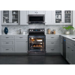Samsung Black Stainless Steel Freestanding Electric Convection Range (5.9 Cu. Ft.) - NE59J7850WG/AC