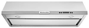 KitchenAid Stainless Steel 36" 600 CFM Under-the-Cabinet Range Hood - KVUB606DSS