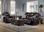 Barcelona Rocker Recliner - Brown