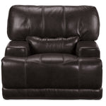 Dearborn Leather Power Recliner - Blackberry