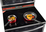 GE Profile Stainless Steel Freestanding Electric True Convection Range (6.2 Cu. Ft) - PCB915SKSS