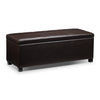 Paloma 3-Piece Ottoman - Chocolate