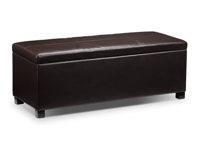 Paloma 3-Piece Ottoman - Chocolate