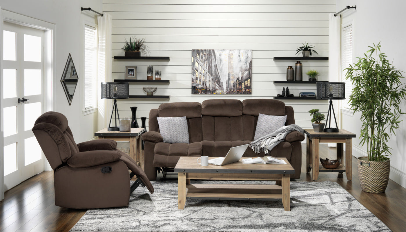 Alabama Recliner - Deep Brown