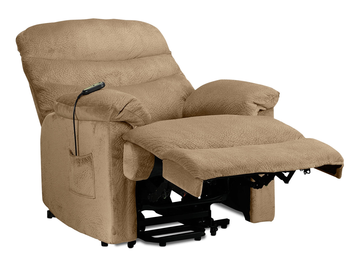 Bradey Power Lift Recliner - Camel