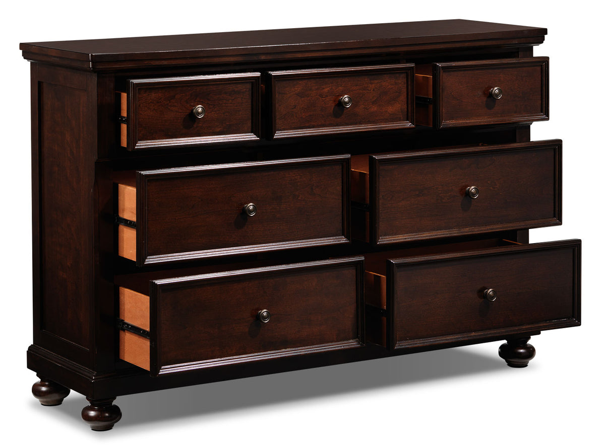 Chester 7-Drawer Dresser - Cherry | Leon's