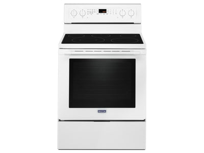 Maytag White Freestanding Electric Convection Range (6.4 Cu. Ft.) - YMER8800FW