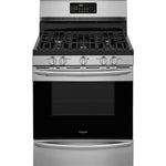 Frigidaire Gallery Stainless Steel True Convection Freestanding Gas Range (5.0 Cu. Ft.) - FGGF3059TF