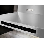 KitchenAid Stainless Steel 30" 600 CFM Wall-Mount Canopy Range Hood - KVWB600DSS