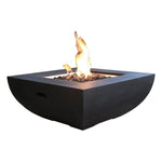 Monts Dore Concrete Lava Stone Fire Pit (Modeno) – Propane