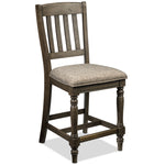Bilboa 7-Piece Counter Height Dining Set - Roasted Oak