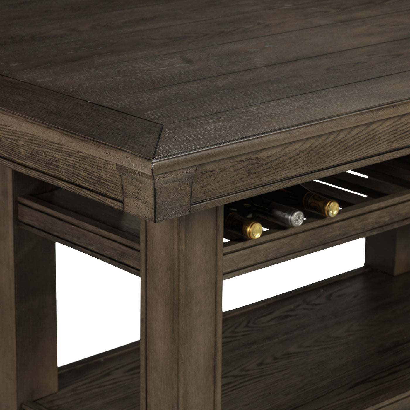 Bilboa 7-Piece Counter Height Dining Set - Roasted Oak