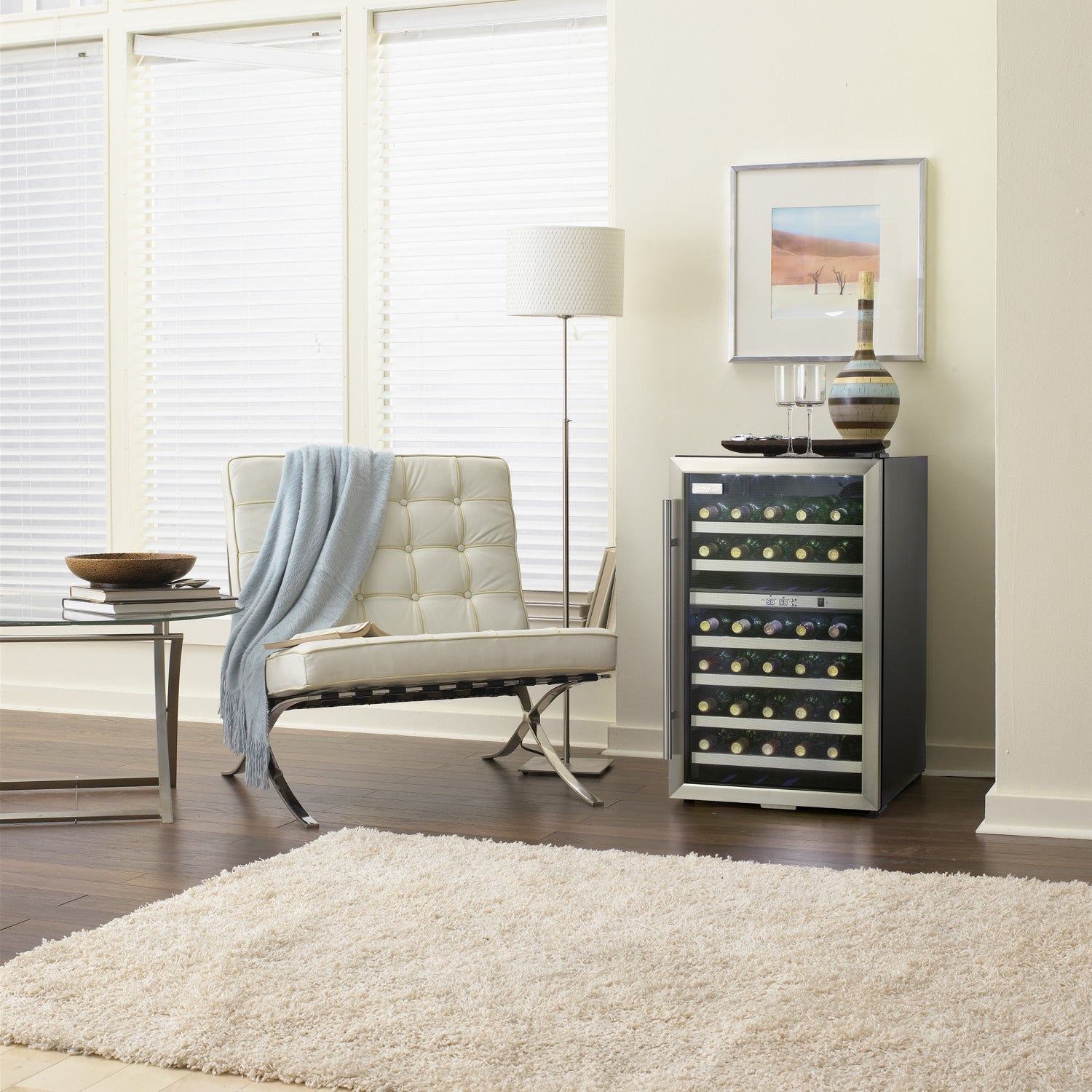 Danby Stainless Steel Dual-Zone Wine Cooler (4 Cu. Ft.) - DWC114BLSDD