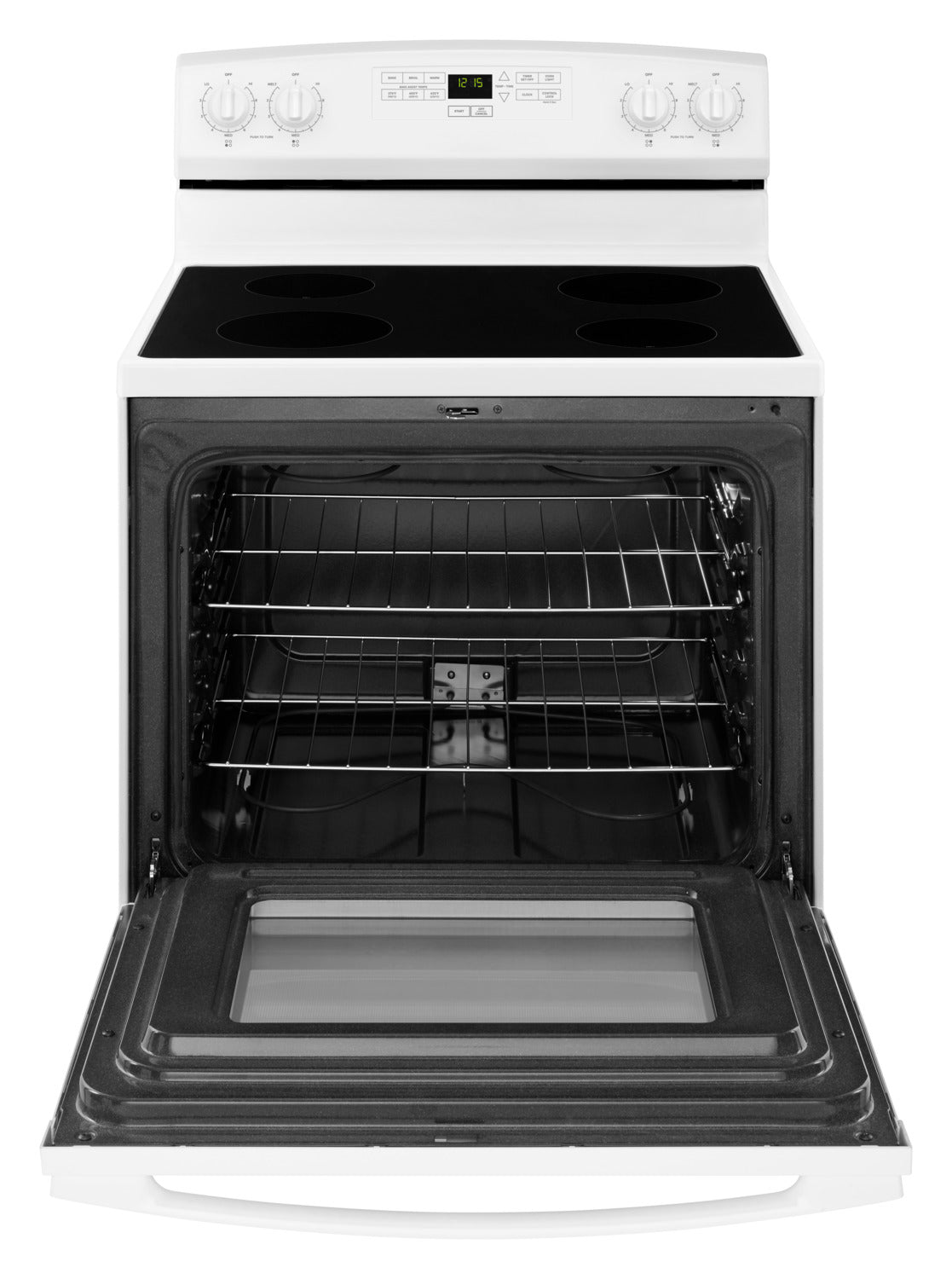 Amana White Freestanding Electric Range (4.8 Cu. Ft.) - YAER6303MFW