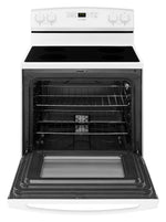 Amana White Freestanding Electric Range (4.8 Cu. Ft.) - YAER6303MFW