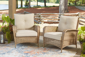 Braylee Outdoor Lounge Chairs (Set of 2)