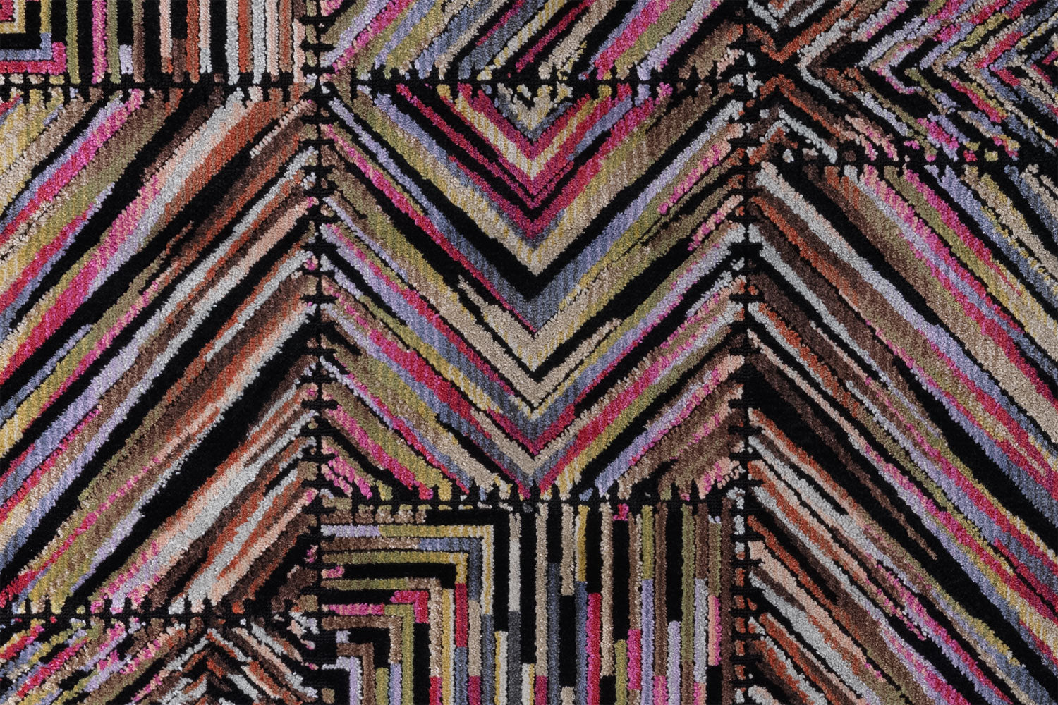 Zane 5' x 8' Area Rug - Candy Black
