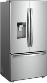 Whirlpool Stainless Steel Counter-Depth French Door Refrigerator (24 Cu. Ft.) - WRF954CIHZ